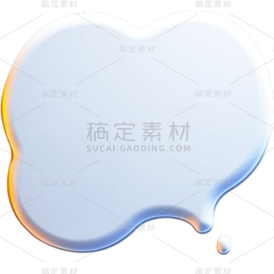 3D彩色对话框贴纸