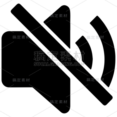 图标系列矢量计算机手机静音功能图标（td）