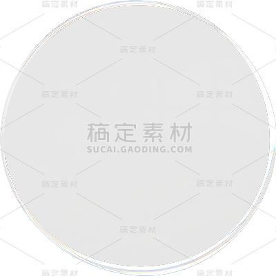 通用玻璃几何圆形装饰元素