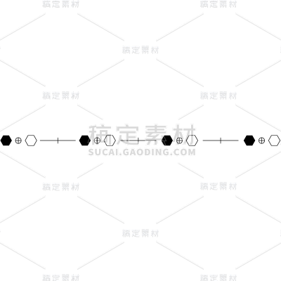 通用-酸性元素矢量潮流图标组合贴纸几何系列