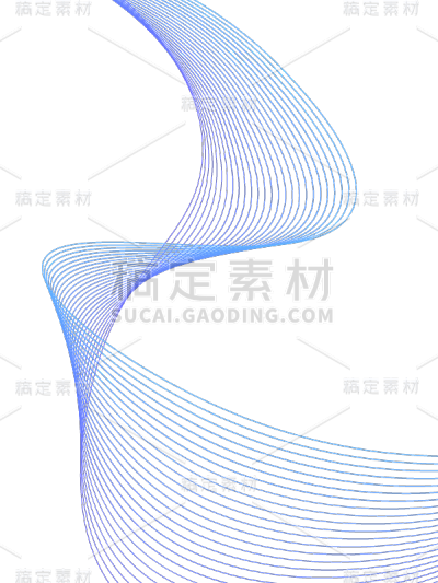 蓝色简约基础线条