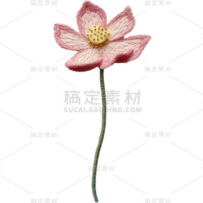 刺绣夏天夏季夏日荷花荷叶