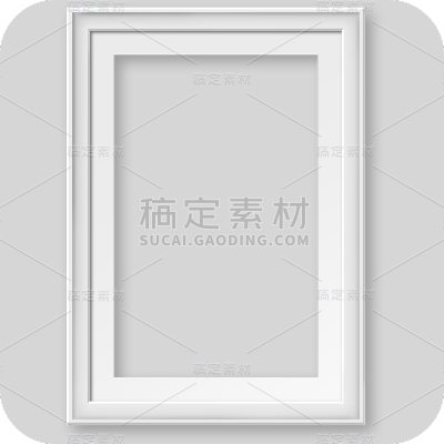 边框通用白色相框元素素材