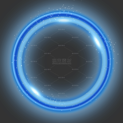 特效系列科技感发光气泡（td）