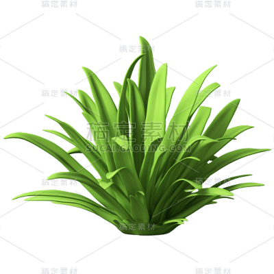 3D风格植物静态贴纸