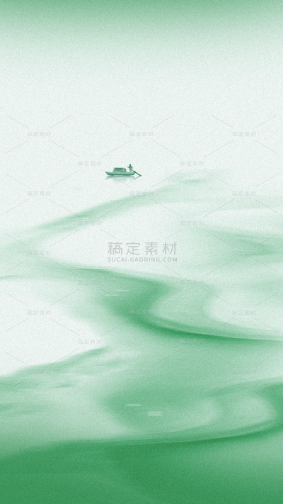 清明节简约渐变肌理水波纹背景