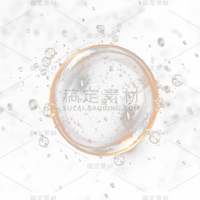 透明彩色气泡贴纸