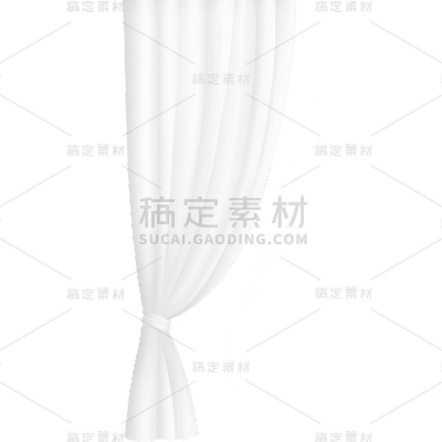 家居系列-通用-白纱窗帘-通用贴纸 