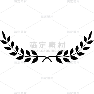 常规系列麦穗底框通用元素素材