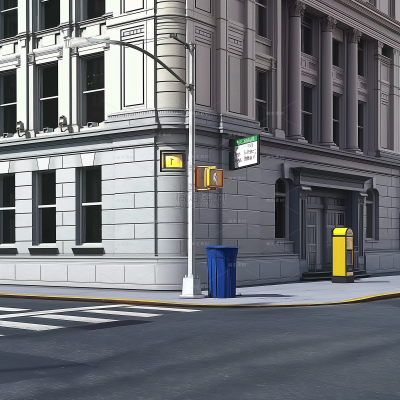 insMind Outdoor Background City
