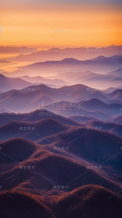 山脉山峰风景景观