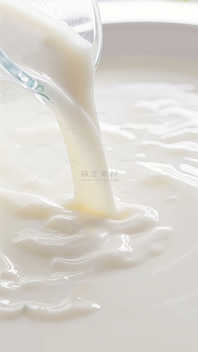 背景系列牛奶流动波纹背景