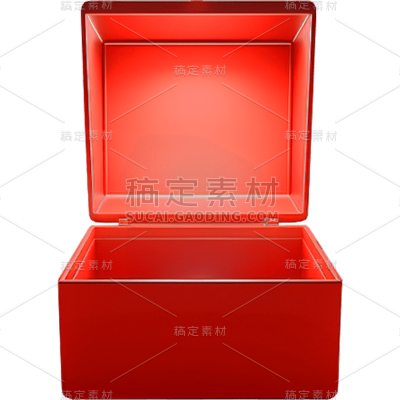 3D彩色礼盒贴纸