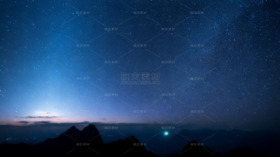常规系列实景星空场景通用背景素材