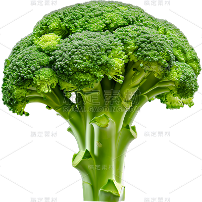 果蔬通用写实蔬菜西兰花花菜植物贴纸元素素材