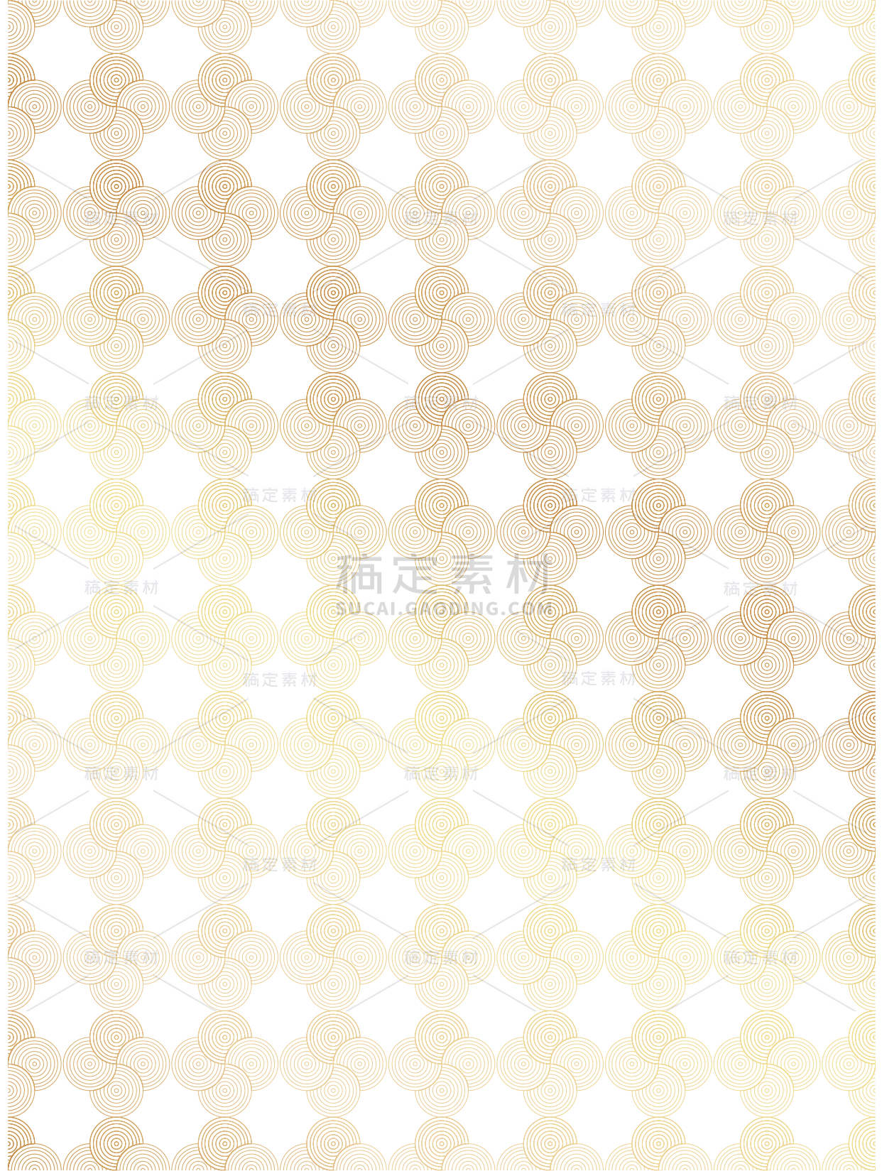 中国风黄色传统纹样中式无缝纹理背景元素素材