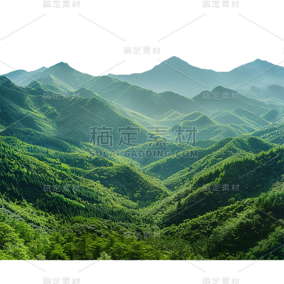 风光通用实景山脉元素素材