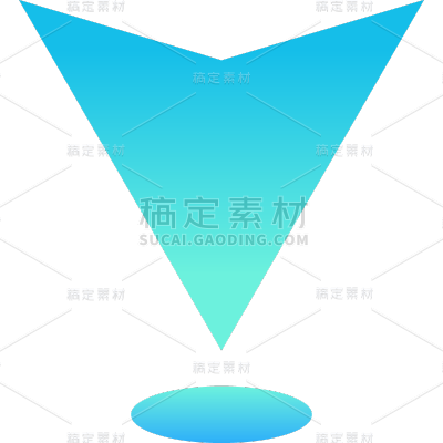 图标系列-通用-渐变平面带底座位置定位贴纸