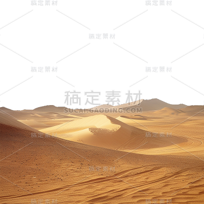 风光实景沙漠沙丘元素素材