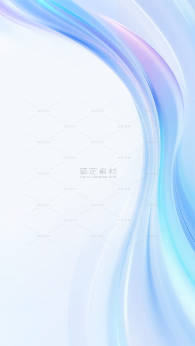 科技风系列抽象蓝色线条背景
