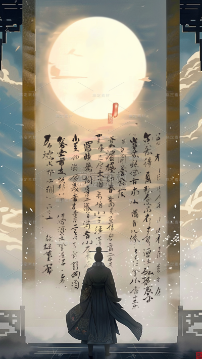 教师节系列书微缩场景通用背景素材