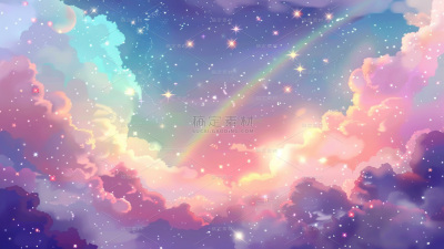常规系列梦幻星空通用背景素材