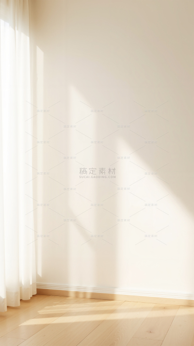 背景系列简约感室内窗户光影场景背景