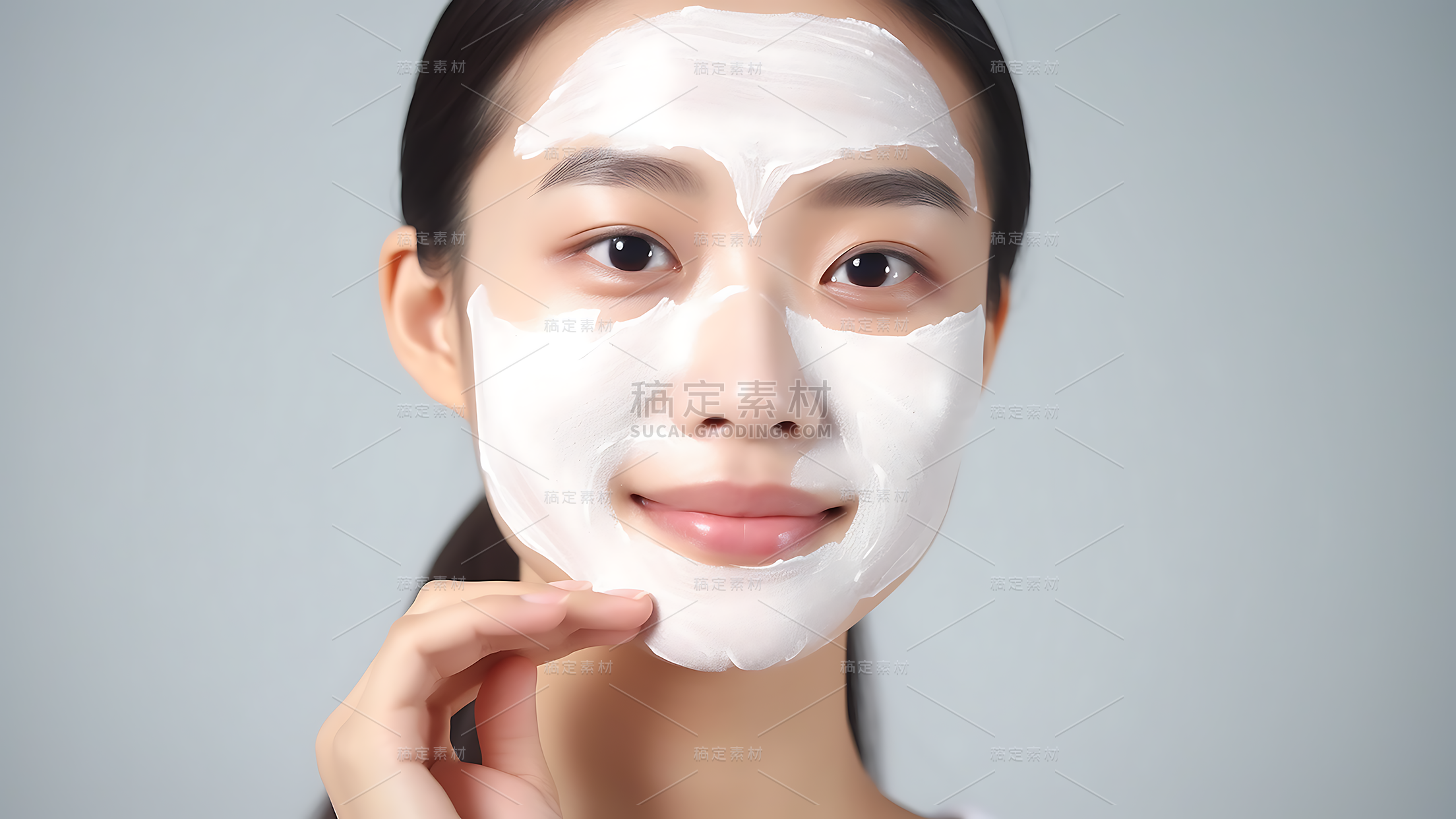 美容护肤模特图片