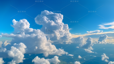 蓝天白云天空