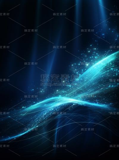 科幻线条粒子科技感背景