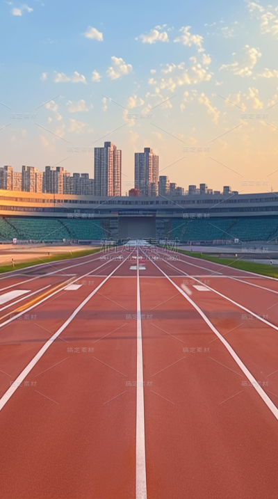高考通用实景学习场景操场背景