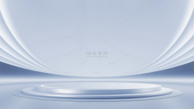 背景系列高级感灰色展台
