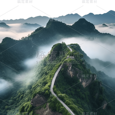 写实风山脉静态贴纸