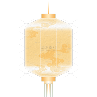 元旦新中式灯笼元素