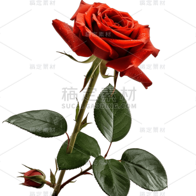 浪漫红色玫瑰花花朵