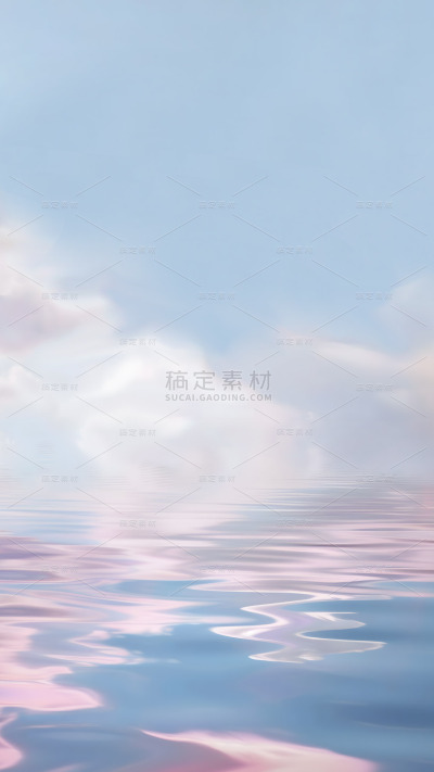 通用梦幻虚拟3D立体唯美美妆产品场景背景