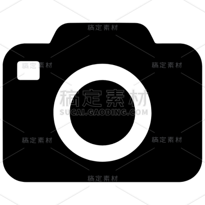 图标系列矢量简约手机相机功能图标（td）