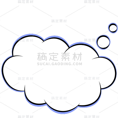 通用对话框气泡框文字框元素