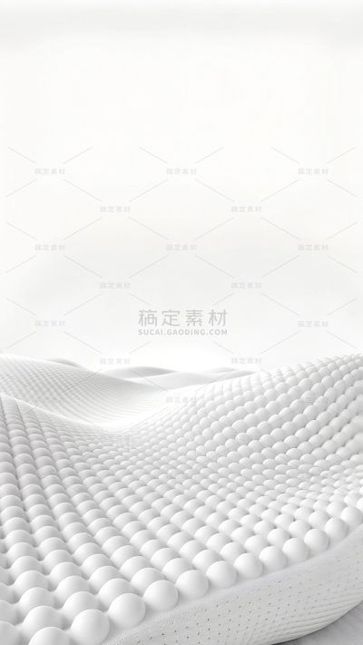 服饰系列3D泡沫鞋子气垫材质细节图