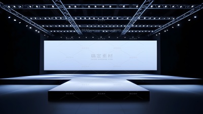 样机系列实景感室内T台舞台场景样机（td）