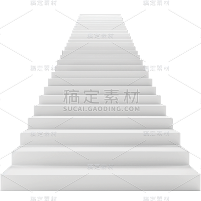 建筑系列通用简约仿真天梯台阶元素素材