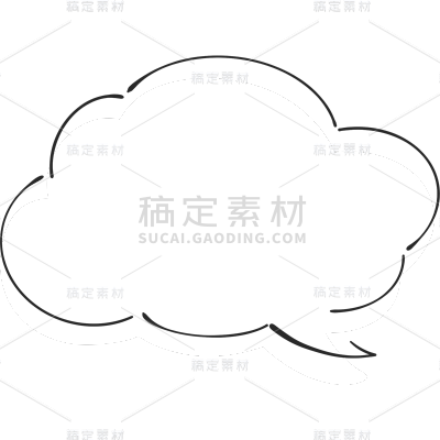 对话框气泡框聊天框文本框