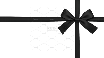 装饰系列立体感蝴蝶结元素（td）