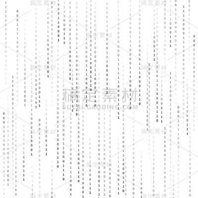 常规系列简约二进制码通用元素素材