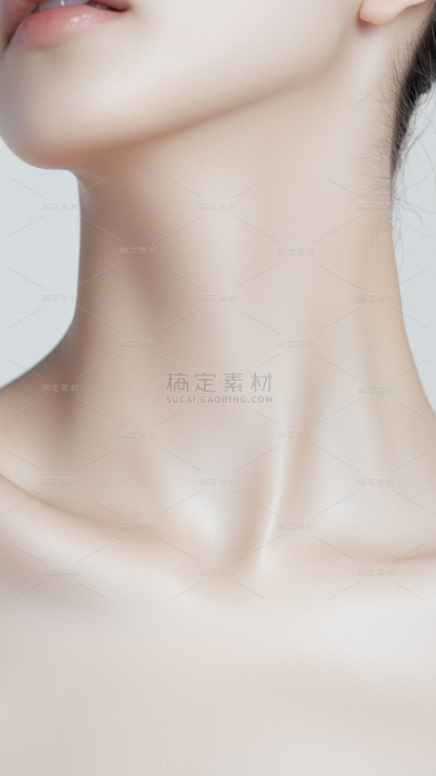 人物系列-通用-美体锁骨特写图片