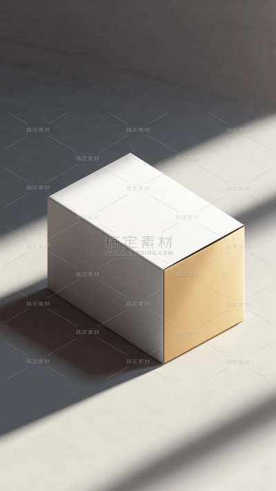 样机系列长方体纸盒样机展示背景图片