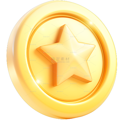 促销系列软3D金币元素
