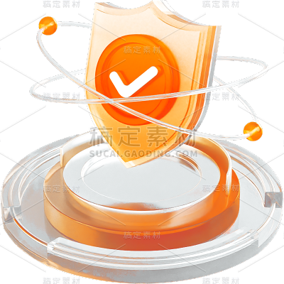 图标系列通用3D毛玻璃金融图标贴纸