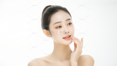 美容护肤模特人像图片