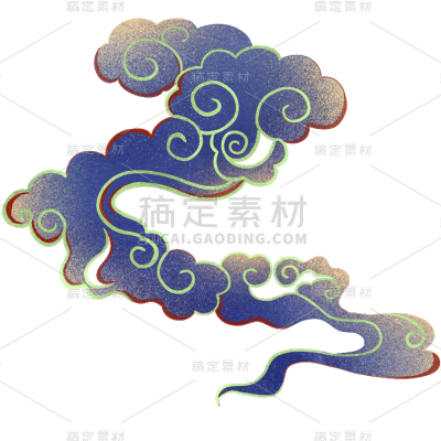 通用中国风中式敦煌云朵元素素材